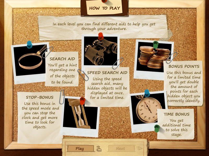 Mystery Stories: Island of Hope (Windows) screenshot: Power-ups