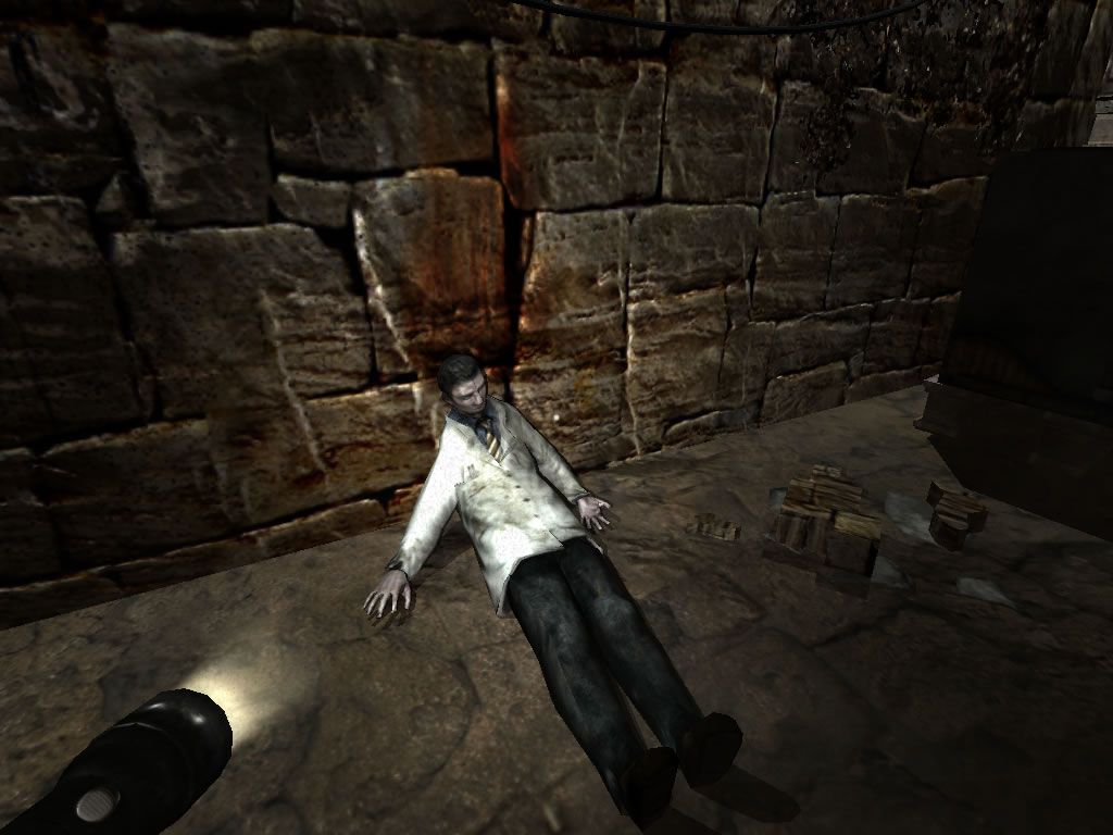 Penumbra: Requiem (Windows) screenshot: A corpse