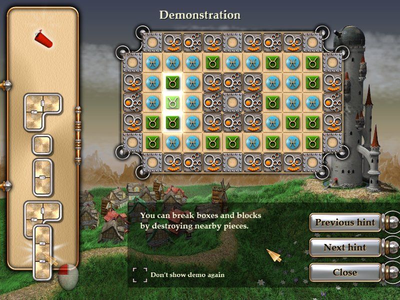 Zodiac Tower (Windows) screenshot: Dynamite