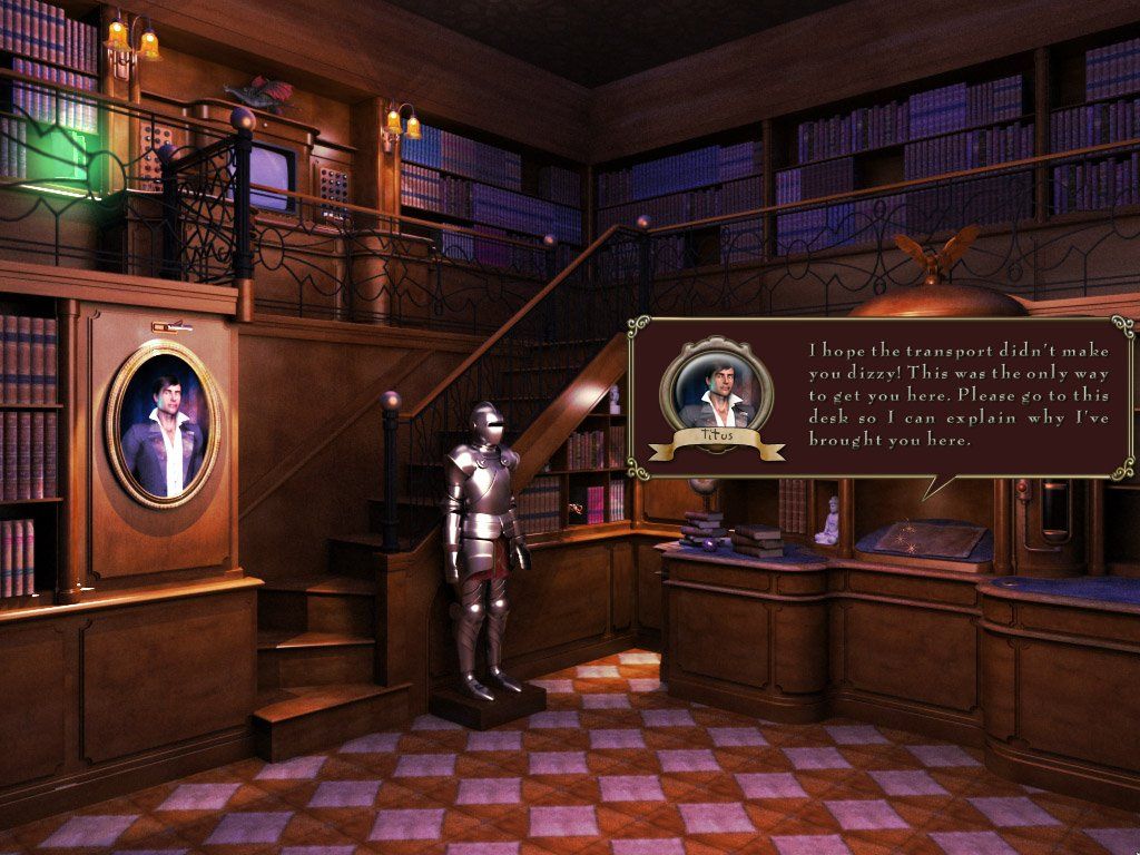 Azada: Ancient Magic (Windows) screenshot: The library