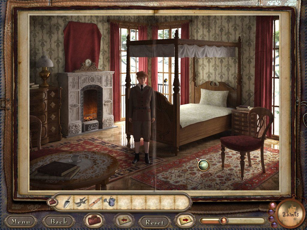 Azada: Ancient Magic (Windows) screenshot: Colin ready to go out.