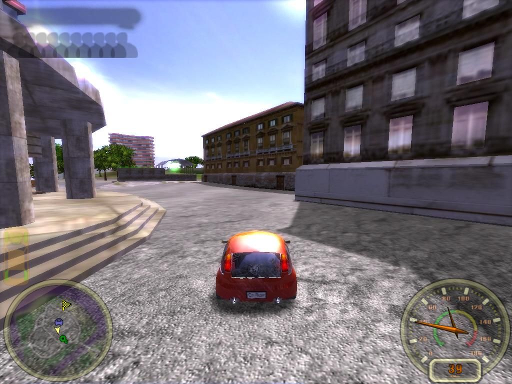 Screenshot of City Racing (Windows, 2008) - MobyGames