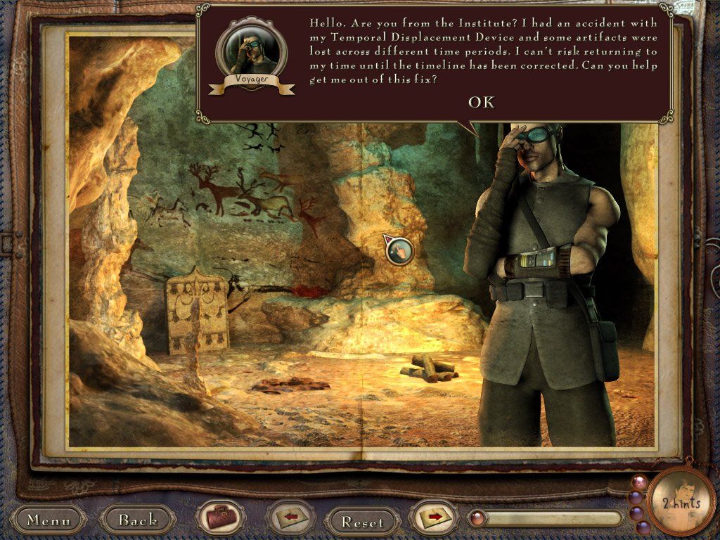 Azada: Ancient Magic (Windows) screenshot: Time traveller