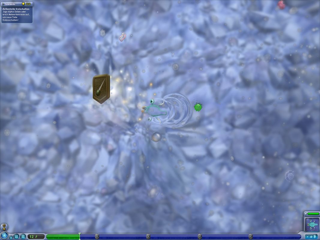 Spore (Windows) screenshot: Found a new cellpart.