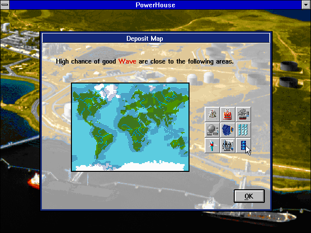 PowerHouse (Windows 3.x) screenshot: Scouting out new prospects