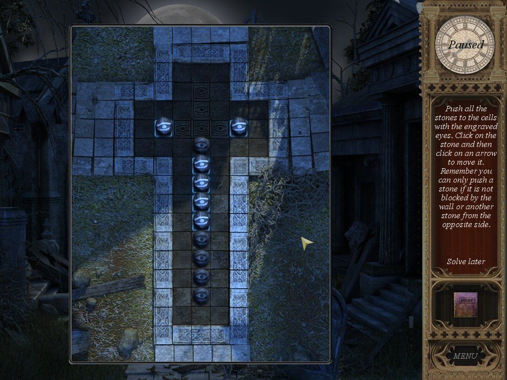 Mystery Chronicles: Murder Among Friends (Windows) screenshot: Eyes puzzle