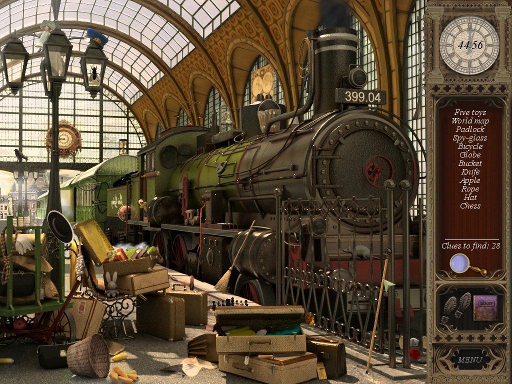 Mystery Chronicles: Murder Among Friends (Windows) screenshot: Train station