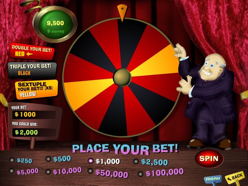 House of Wonders: Kitty Kat Wedding (Windows) screenshot: Spinning wheel game