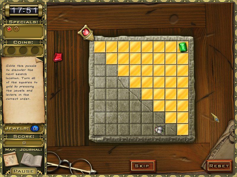 Screenshot of Jewel Quest Mysteries: Curse of the Emerald Tear (Windows ...