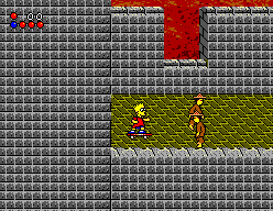 The Simpsons: Bart vs. the World (SEGA Master System) screenshot: The Great Wall of China