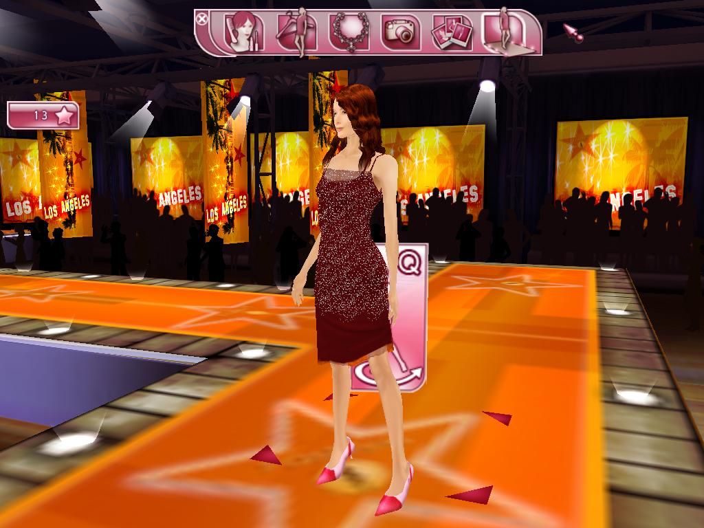 Project Fashion (Windows) screenshot: catwalk