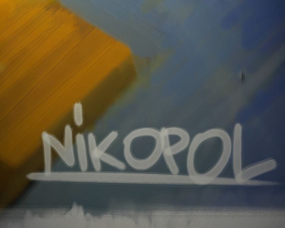 Nikopol: Secrets of the Immortals (Windows) screenshot: Your mark on the painting