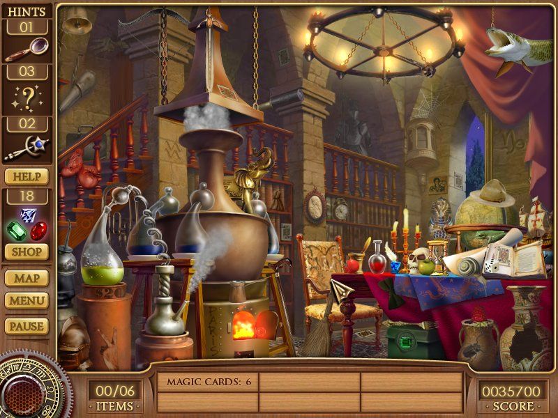 Cassandra's Journey: The Legacy of Nostradamus (Windows) screenshot: Nostradamus alchemy lab