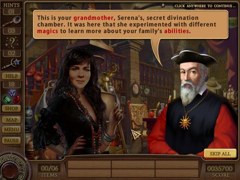 Cassandra's Journey: The Legacy of Nostradamus (Windows) screenshot: Nostradamus