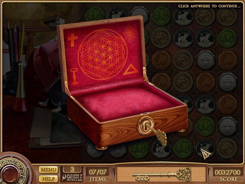 Cassandra's Journey: The Legacy of Nostradamus (Windows) screenshot: Open box