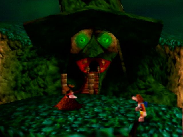 Banjo-Kazooie (Nintendo 64) screenshot: ...to the witch's lair.