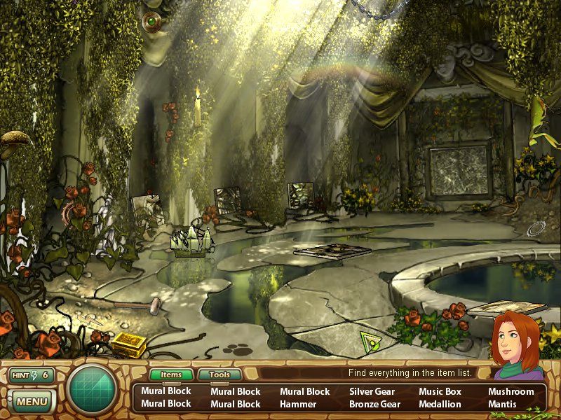 Samantha Swift and the Hidden Roses of Athena (Windows) screenshot: Mural room