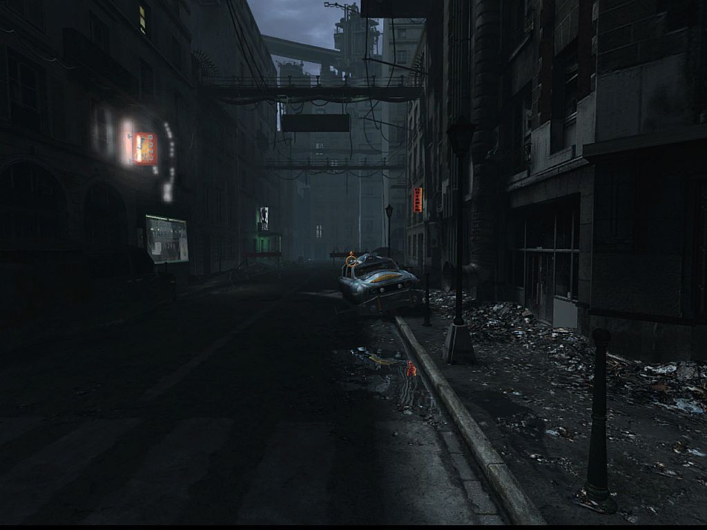 Nikopol: Secrets of the Immortals (Windows) screenshot: Paris Street - 2023