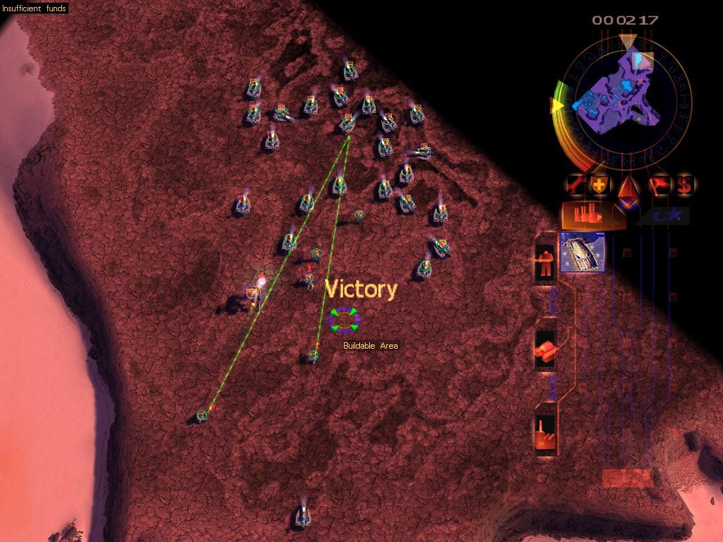 Emperor: Battle for Dune (Windows) screenshot: Victory in battle