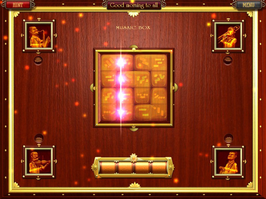 Musaic Box (Windows) screenshot: Puzzle solved