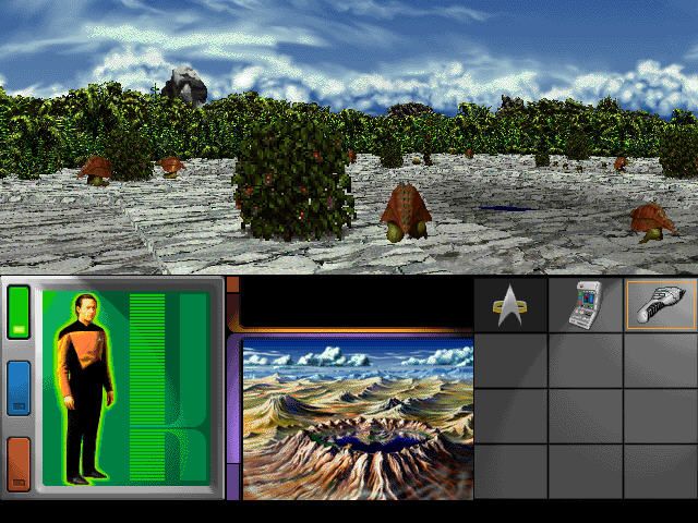 Star Trek: Generations (Windows) screenshot: New lifeforms