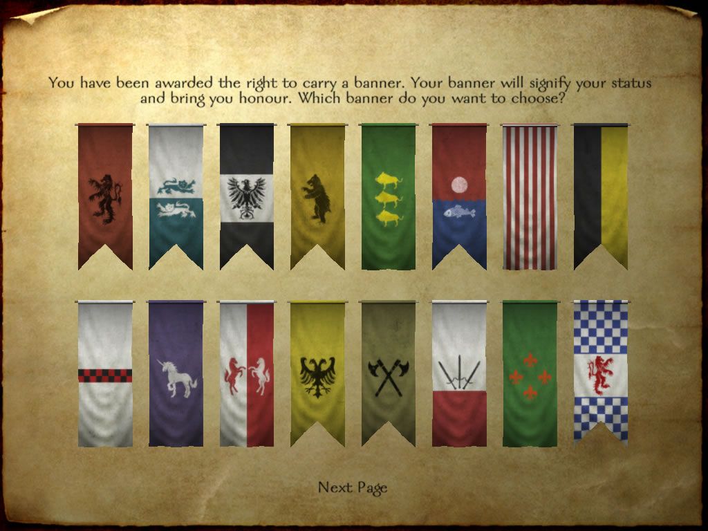 Mount & Blade (Windows) screenshot: Choose a faction