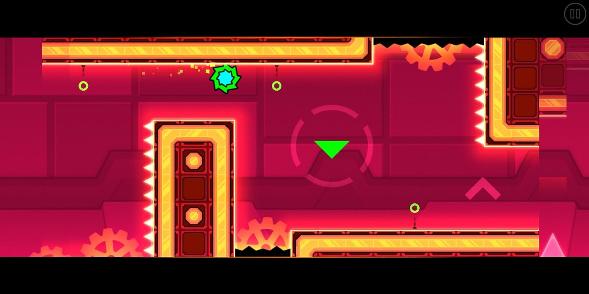 Geometry Dash: Meltdown (Android) screenshot: Ball mode