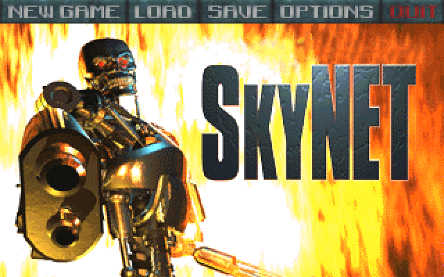 SkyNET (DOS) screenshot: Skynet