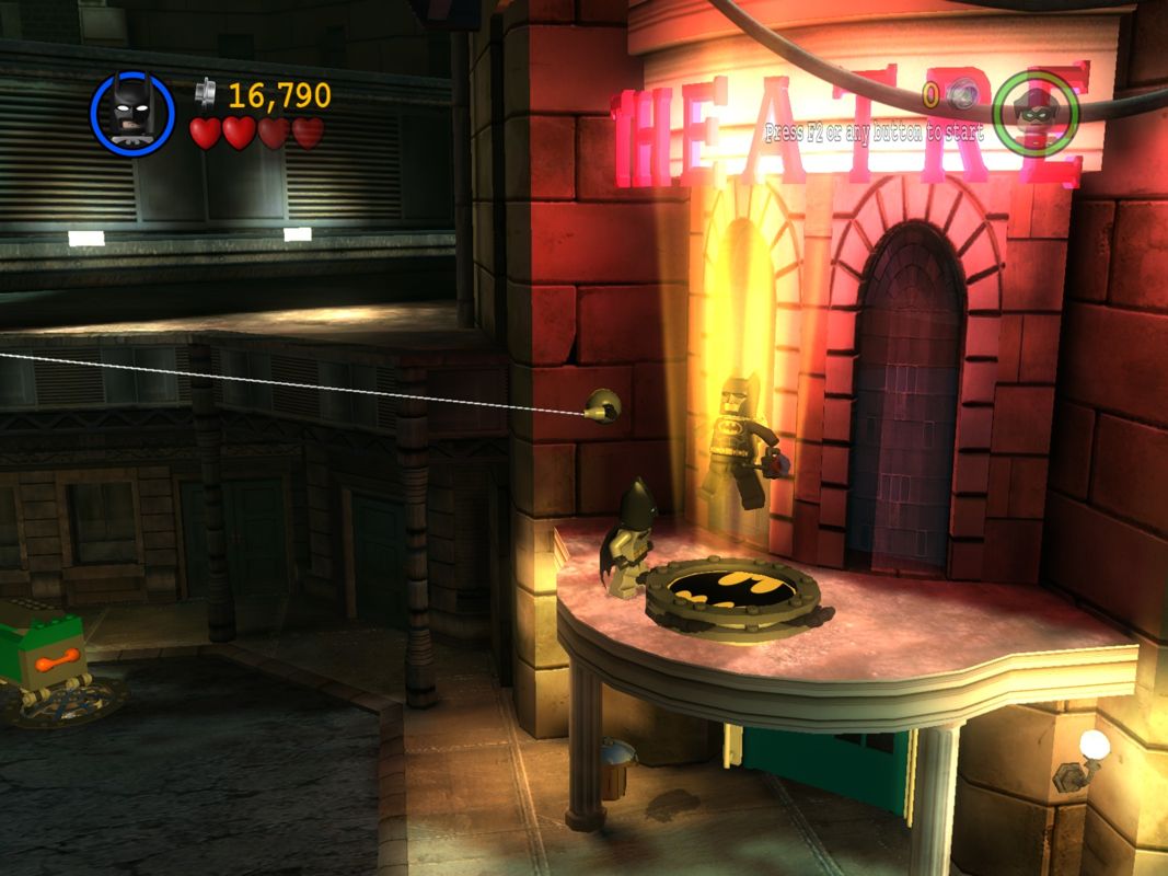LEGO Batman: The Videogame (Windows) screenshot: A new suit with new abilities.