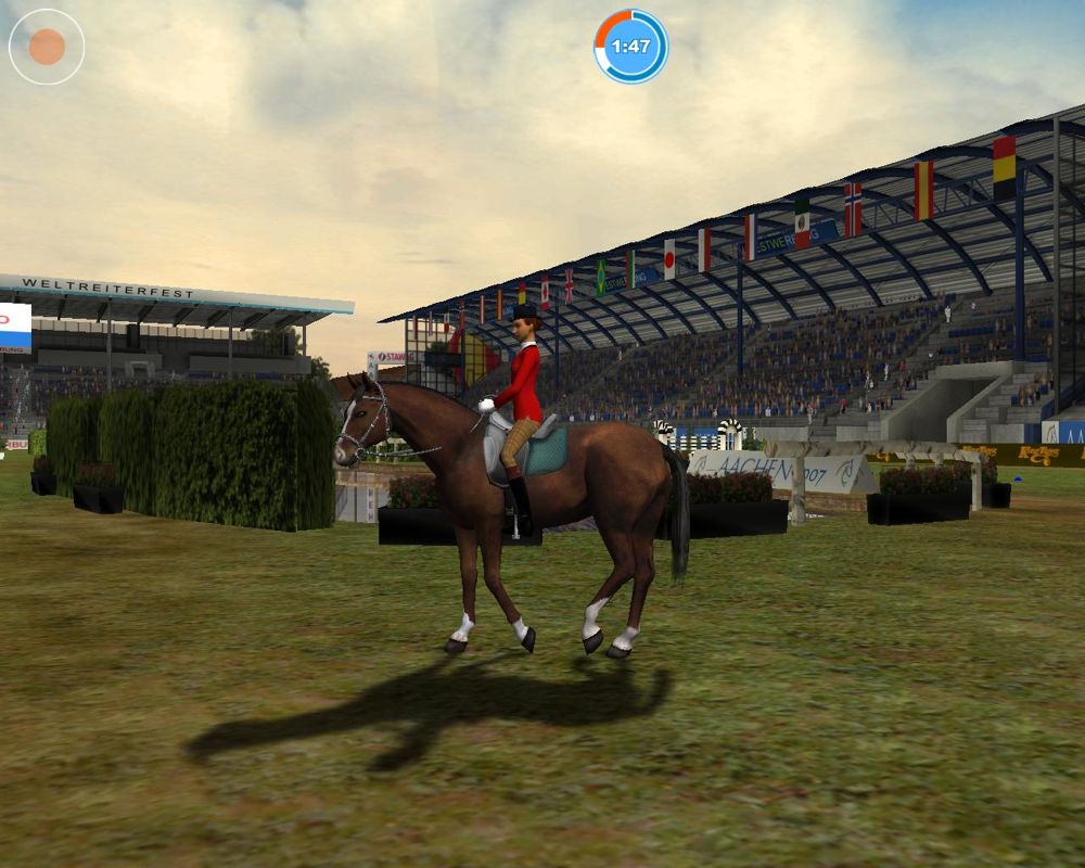 Riding Star (Windows) screenshot: Give your best for the competition.