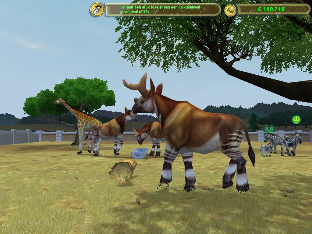 Screenshot of Zoo Tycoon 2: Extinct Animals (Windows, 2007) - MobyGames