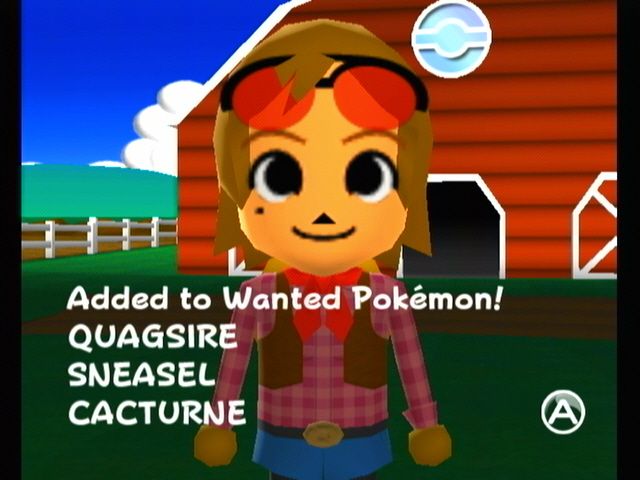 My Pokémon Ranch (Wii) screenshot: Hayley puts prices on heads.