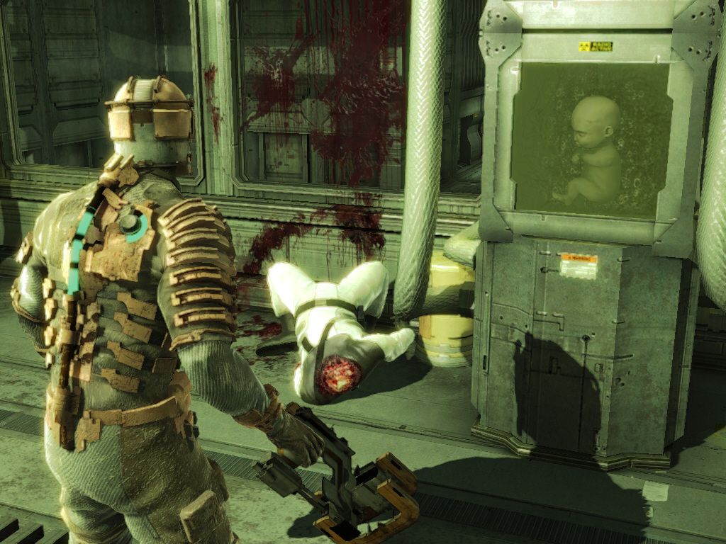 Dead Space (Windows) screenshot: Yes, this is a very disturbing game.