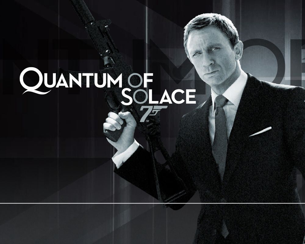 007: Quantum of Solace (Windows) screenshot: Title Screen.