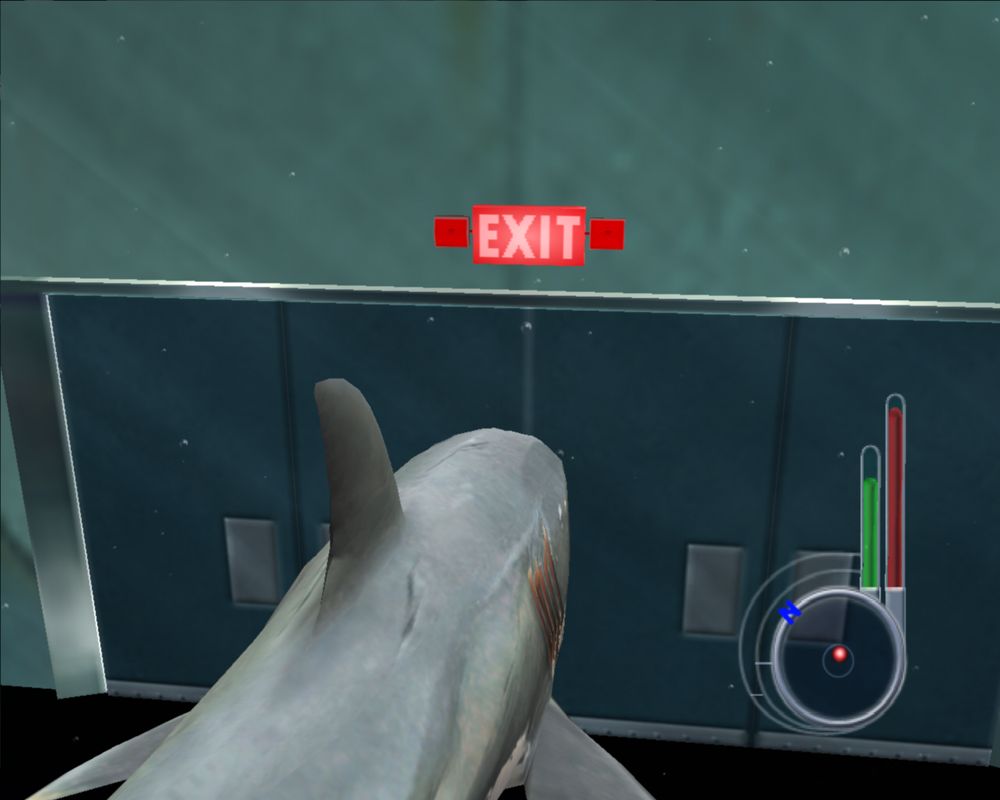 Jaws: Unleashed (Windows) screenshot: Found water park exit.