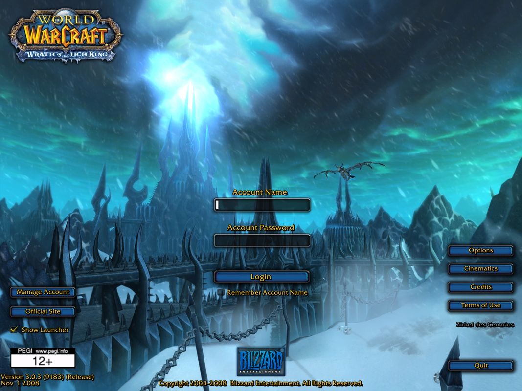 World of WarCraft: Wrath of the Lich King screenshots - MobyGames