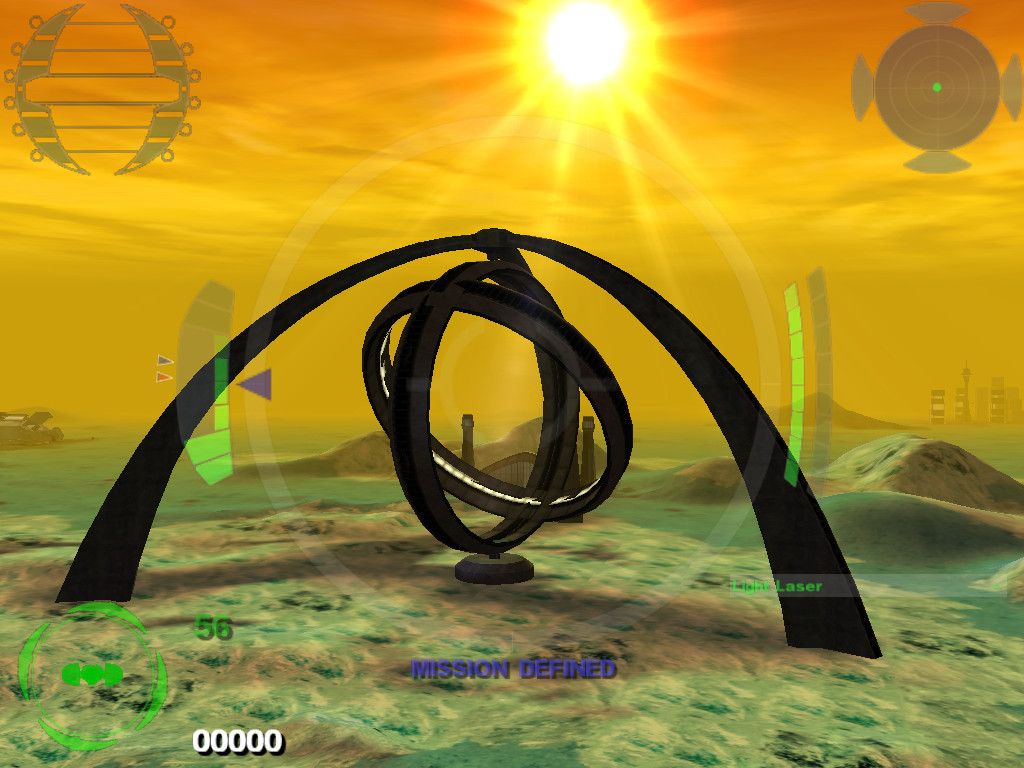 Incoming Forces (Windows) screenshot: Spinning construction