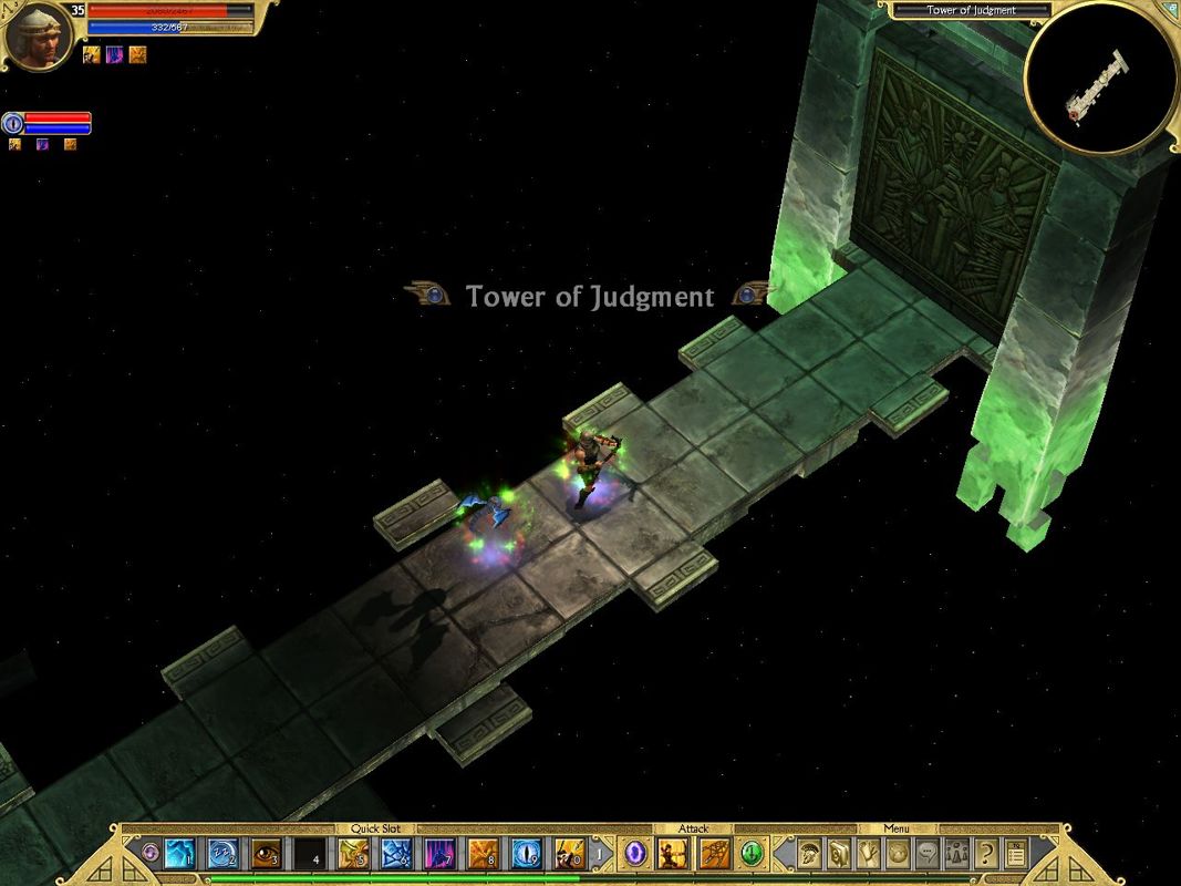 Titan Quest: Immortal Throne (Windows) screenshot: Looks like the Arcane Sanctuary