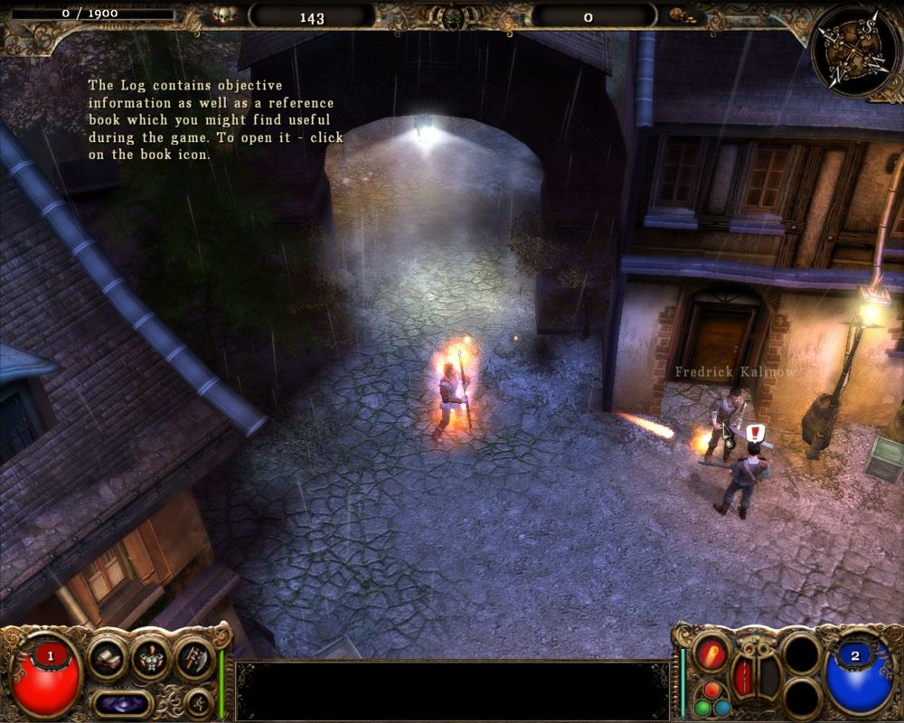 The Chosen: Well of Souls (Windows) screenshot: Friendly fire is always on. How boring.