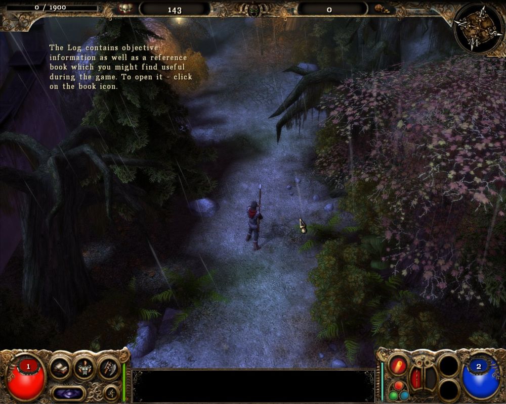 The Chosen: Well of Souls (Windows) screenshot: Starting the game.