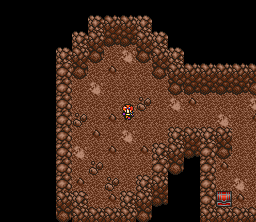 Slayers (SNES) screenshot: In a cave