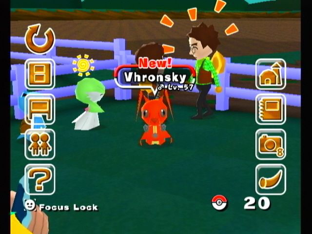My Pokémon Ranch (Wii) screenshot: A new addition to the ranch.