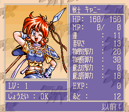 Screenshot of Slayers (SNES, 1994) - MobyGames