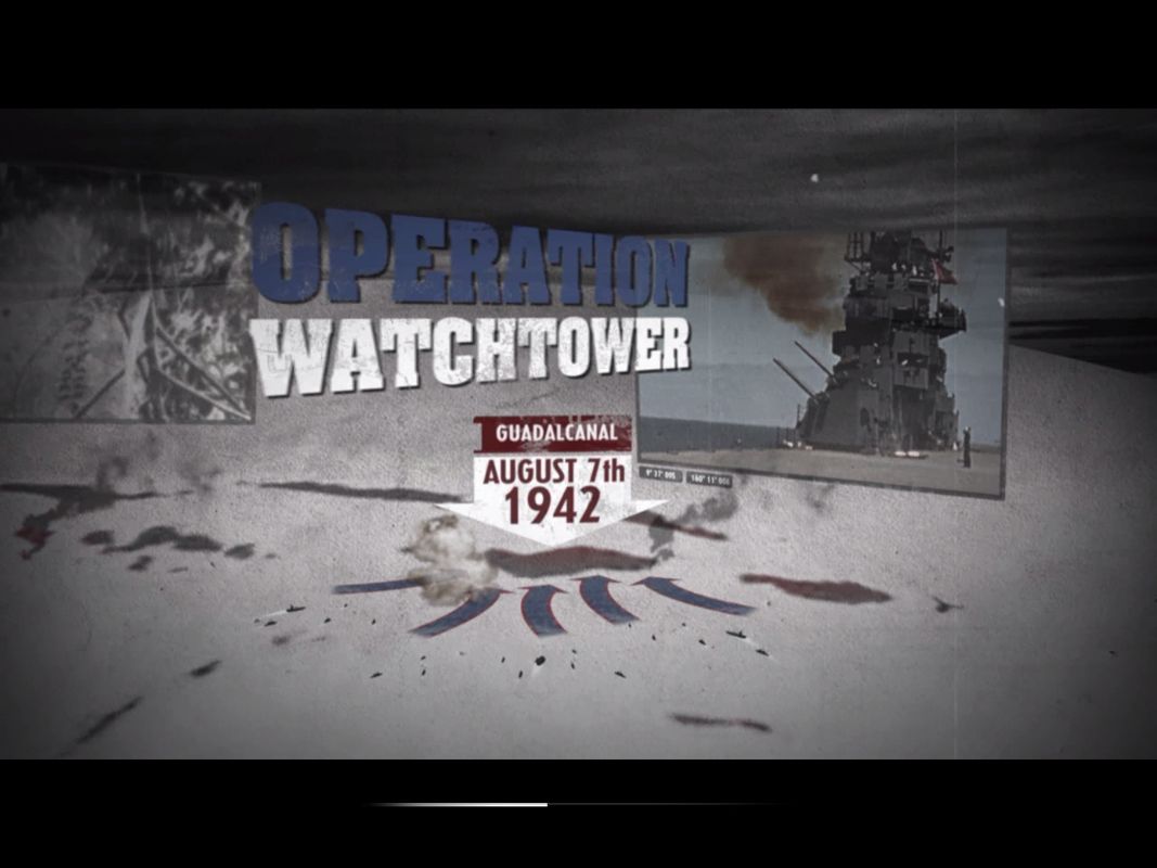 Call of Duty: World at War (Windows) screenshot: Cutscenes are a mix of crude cartoon graphics and documentary footage.