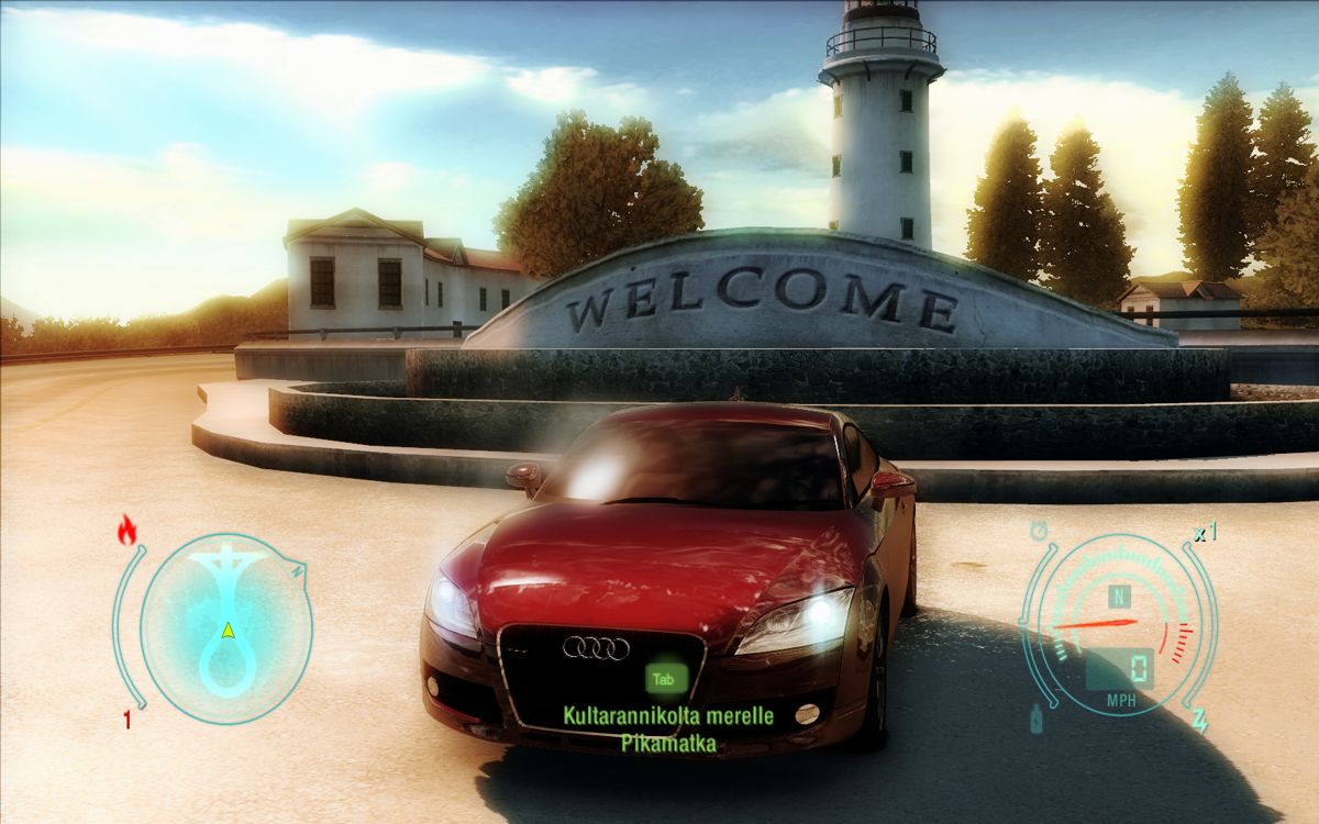 Need for Speed: Undercover (Windows) screenshot: Welcome.