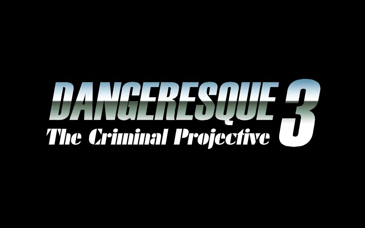 Strong Bad's Cool Game for Attractive People: Episode 4 - Dangeresque 3: The Criminal Projective (Windows) screenshot: Title Screen N2