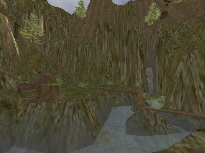 Reflect (Windows) screenshot: Models and environments were purposely rendered in low detail, to make it a more abstract experience