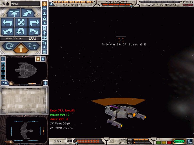Star Trek: Starfleet Command - Orion Pirates (Windows) screenshot: Orion star empire.
