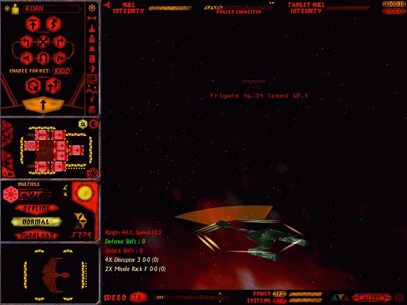 Star Trek: Starfleet Command - Orion Pirates (Windows) screenshot: Klingon star empire.