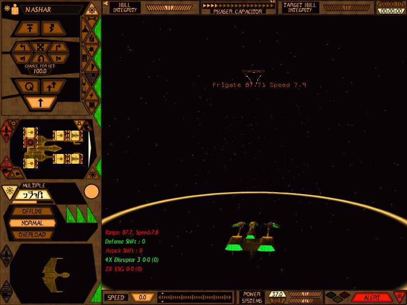 Star Trek: Starfleet Command - Orion Pirates (Windows) screenshot: Lyran star empire.